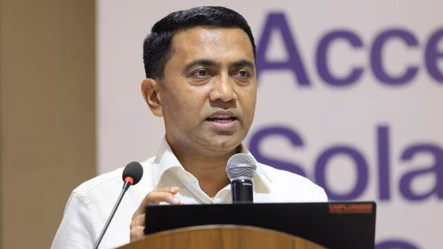 Goa Chief Minister Pramod Sawant