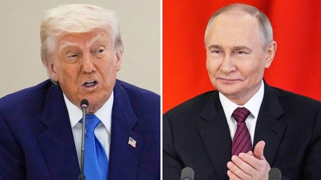 US President Donald Trump and Russian President Vladimir Putin