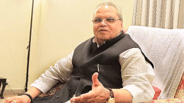former Jammu and Kashmir Governor Satya Pal Malik
