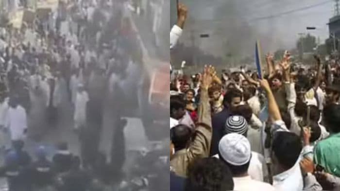 Massive protests erupt in Pakistan-Occupied Kashmir against Shehbaz Sharif govt demanding structural reforms