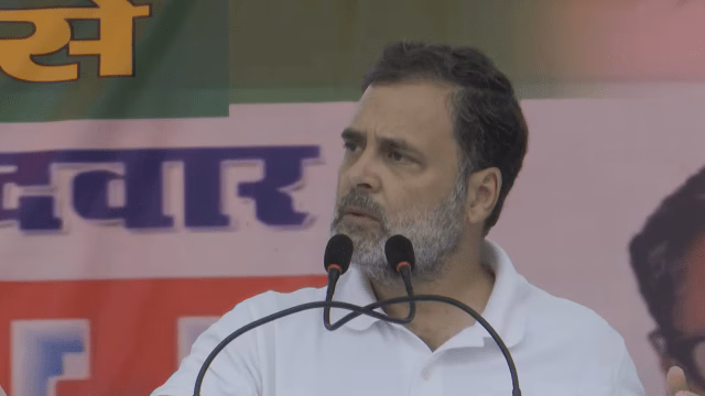 Congress leader Rahul Gandhi