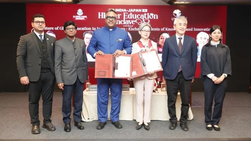 University of Tokyo delegation visits JGU to strengthen India–Japan academic collaboration