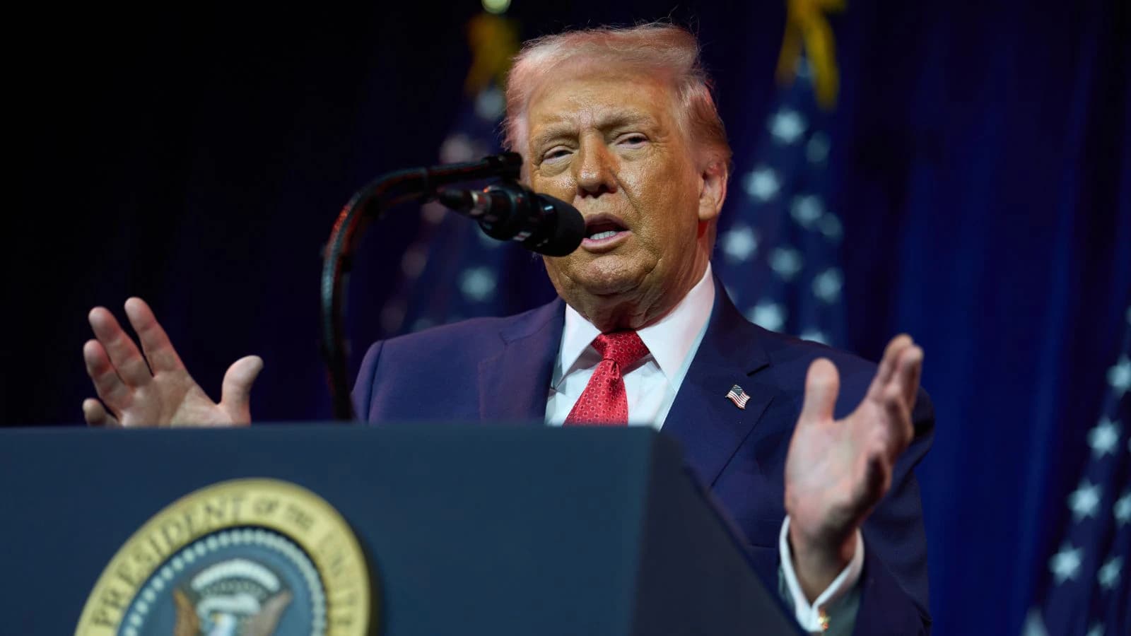 US President Donald Trump