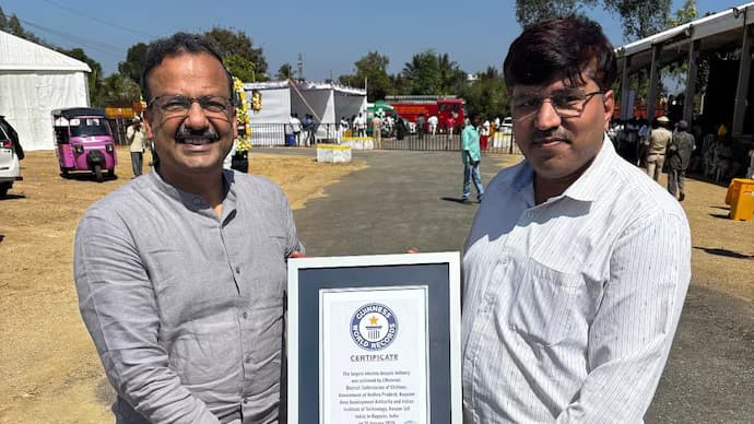 IIT Kanpur’s sustainability project featured in Guinness World Records for massive e-bike drive