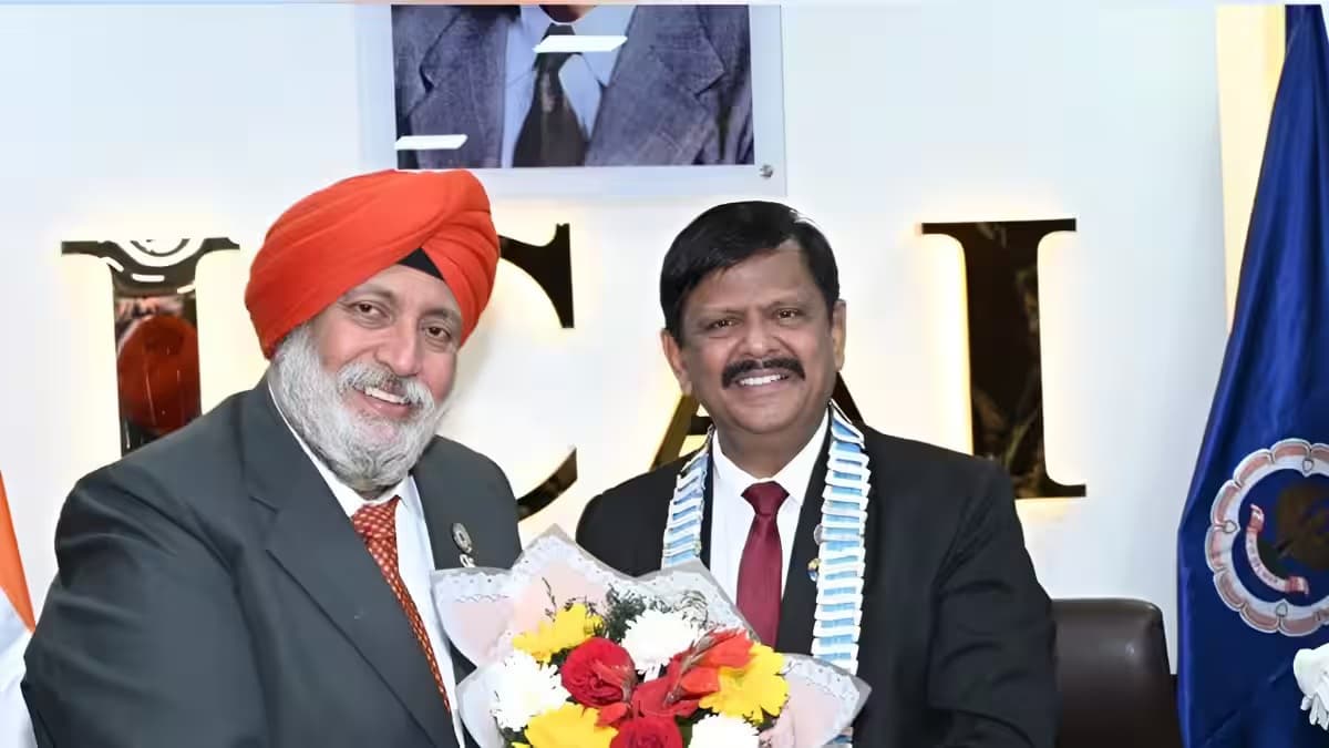 CA Prasanna Kumar D takes charge as ICAI president