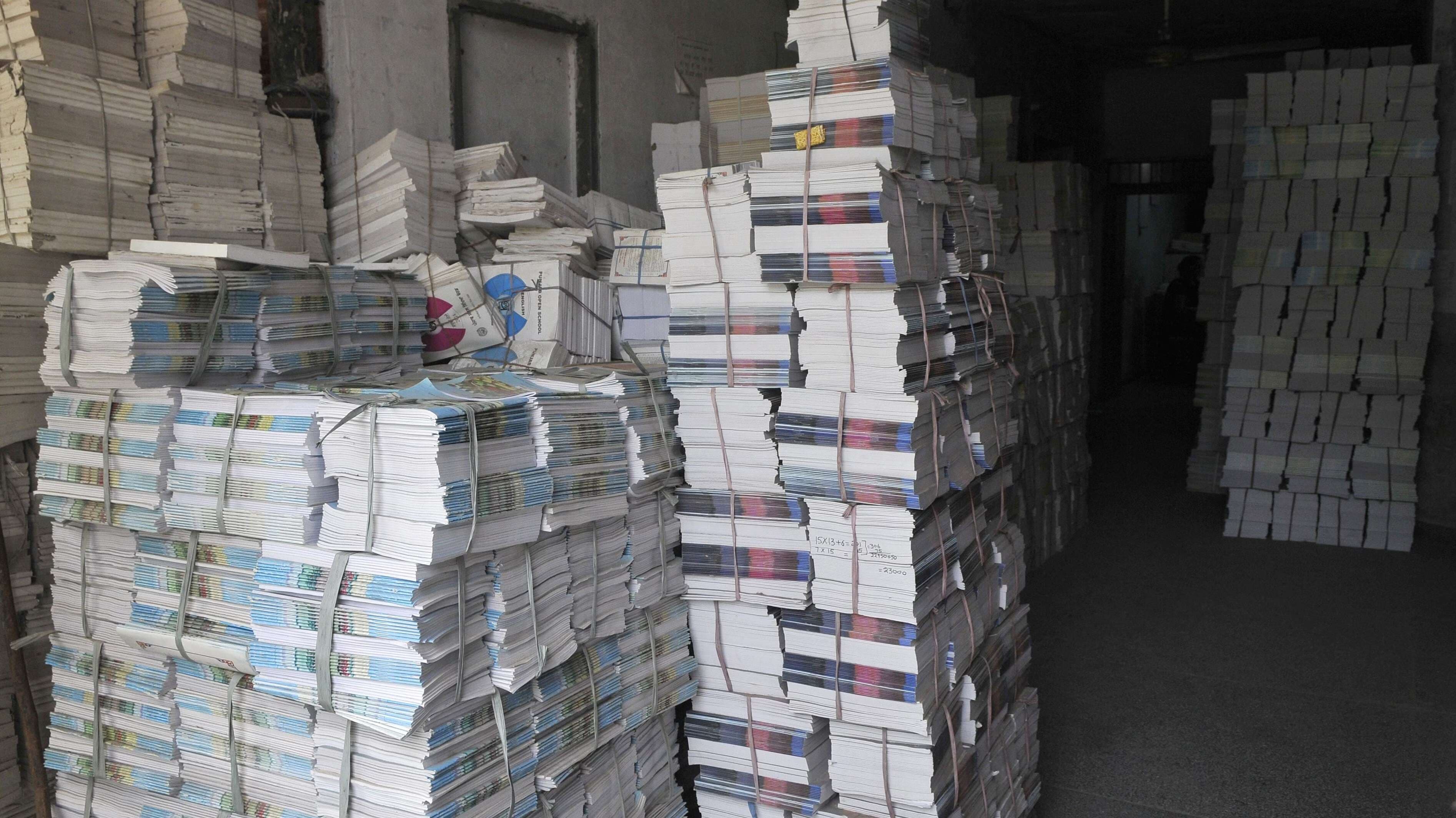 Govt school books for free distribution allegedly sold as junk in UP