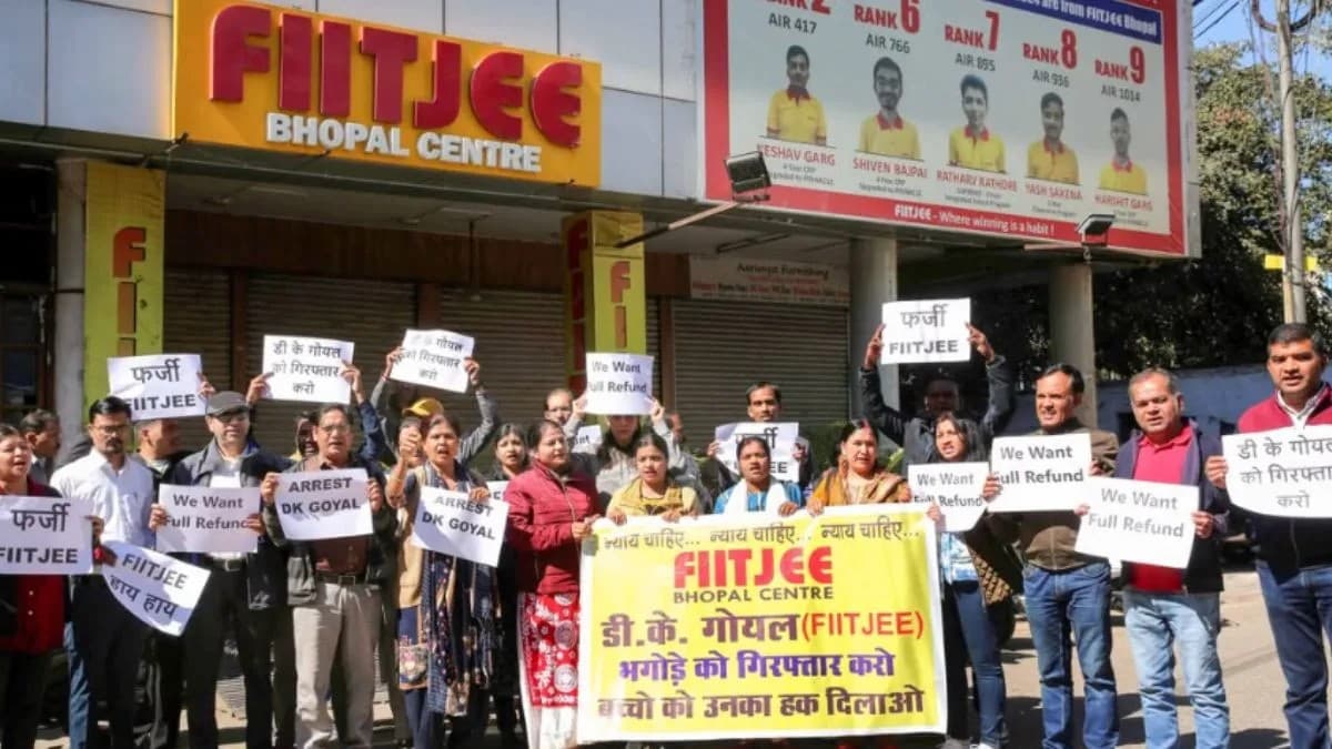 FIITJEE to refund proportionate fees from June 2026 for students affected by offline class suspension