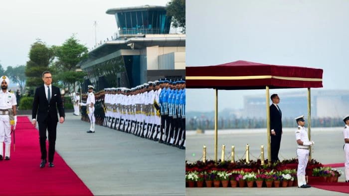 Finland President arrives in New Delhi on state visit; to be chief guest at Raisina Dialogue