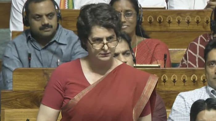 Priyanka Gandhi targets PM Modi over women’s quota bill, calls delimitation plan political