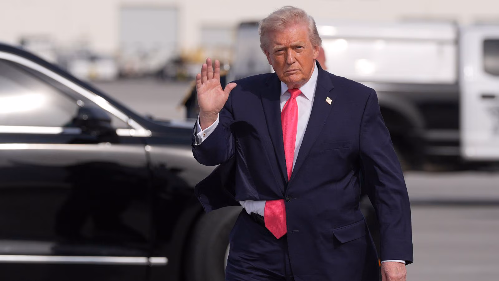 US President Donald Trump 