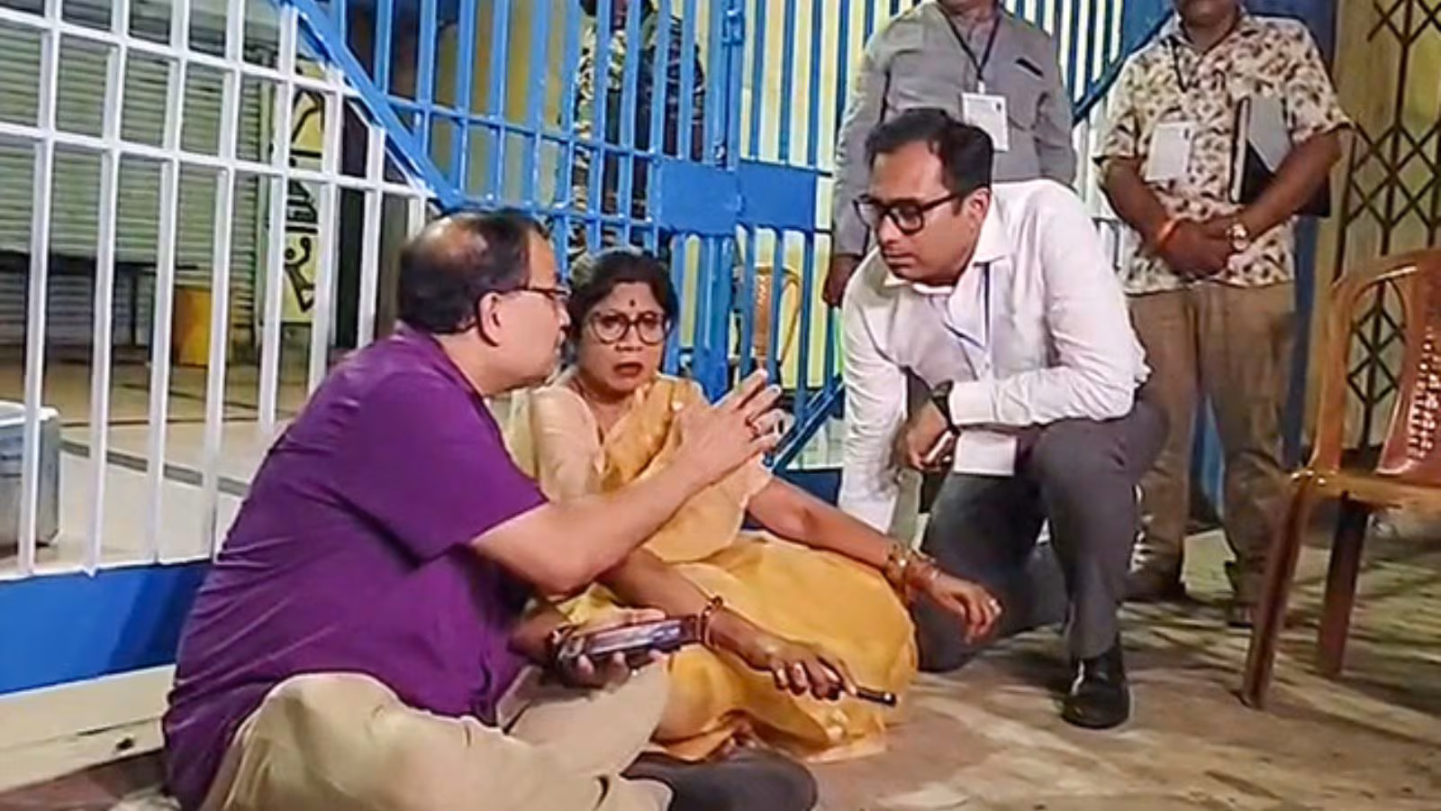 political storm erupted in Kolkata