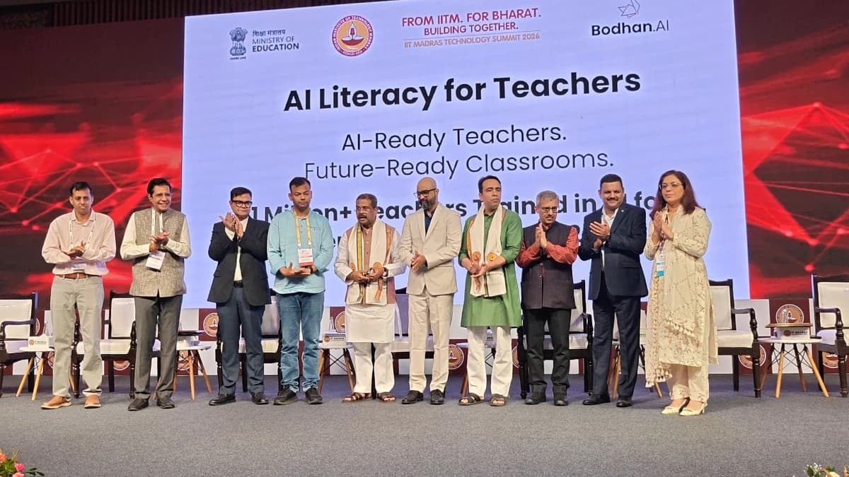 India launches AI literacy mission to train 1 million teachers by 2027