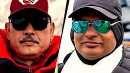Two Indian mountaineers 