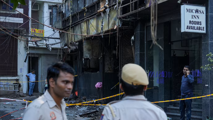 Delhi hotel fire