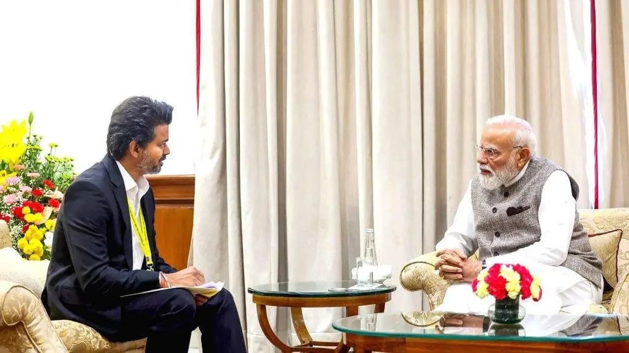 Tamil Nadu CM Vijay renews call for MBBS admissions based on Class 12 marks