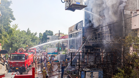 Lucknow fire incident