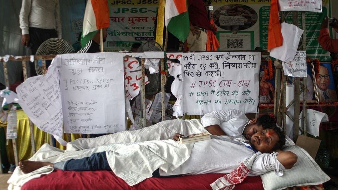 From exam row to street protests: Jharkhand on edge as student agitation escalates