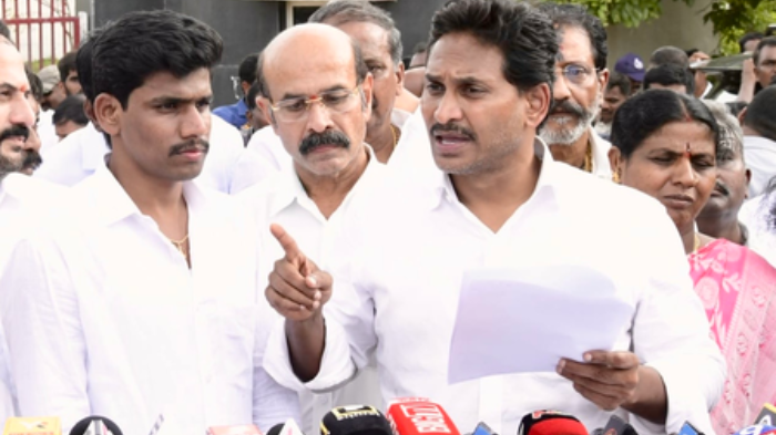 Andhra TET row: Jagan questions suspension of 5 teachers, targets Naidu
