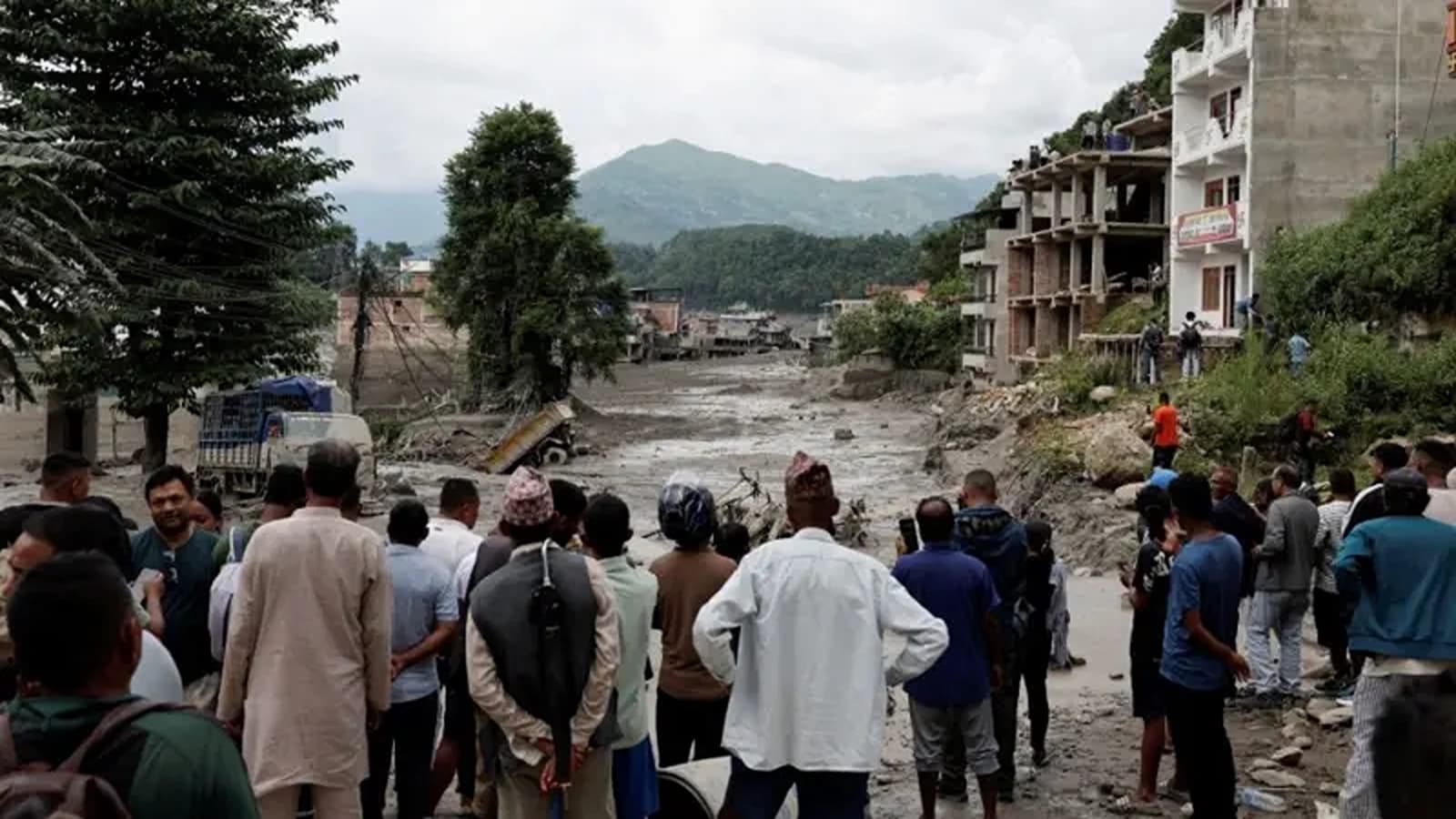 Rescue operations after deadly Bhotekoshi floods in Nepal