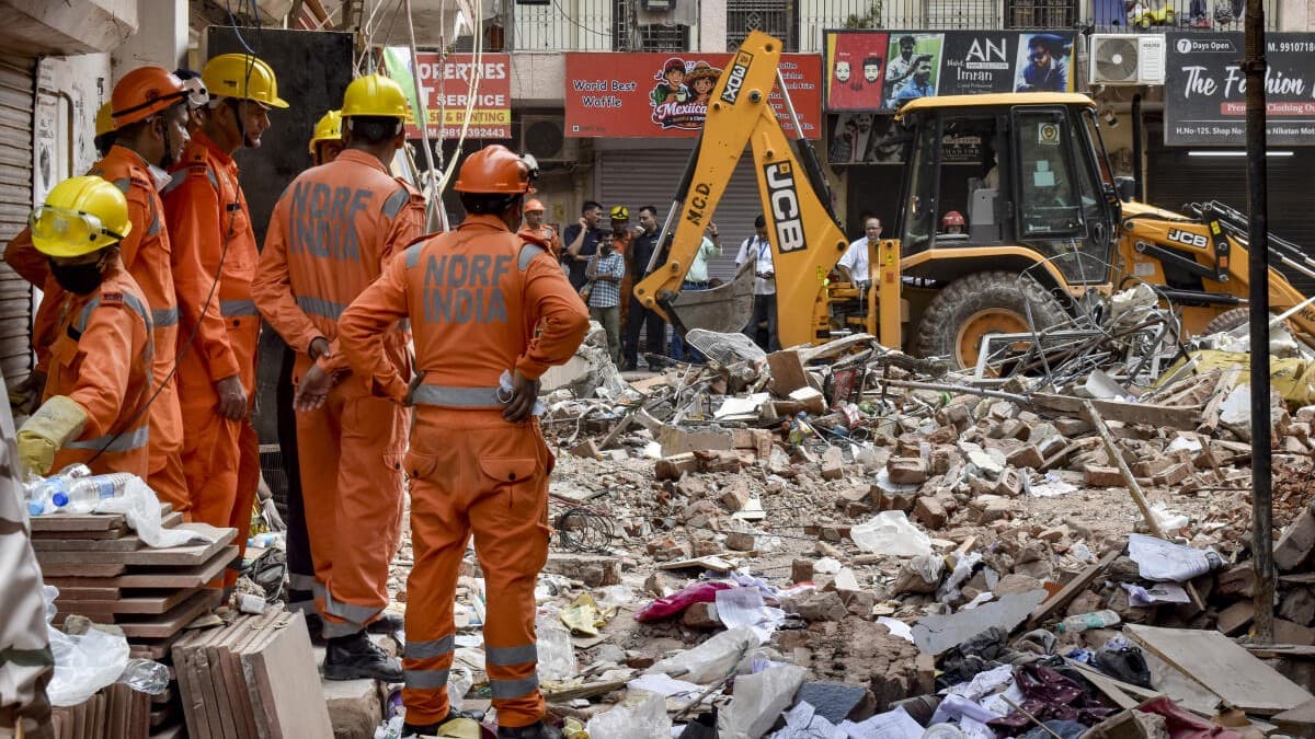Delhi to set up state disaster force after Satya Niketan building collapse kills 7