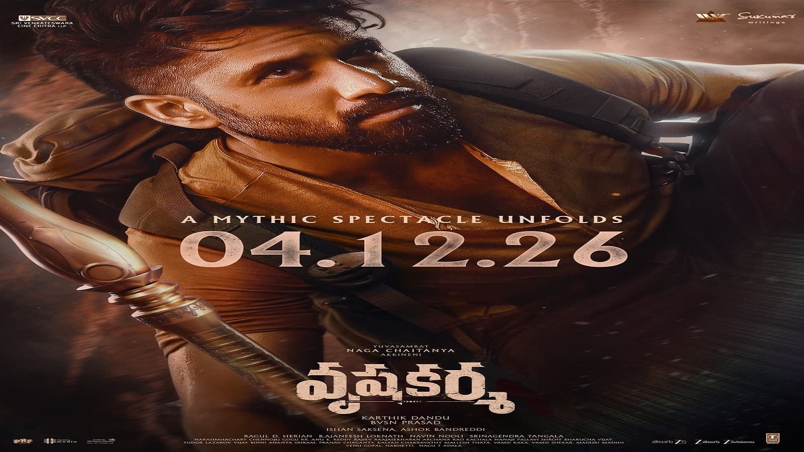 Naga Chaitanya’s ‘Vrushakarma’ to Release in Theatres on December 4