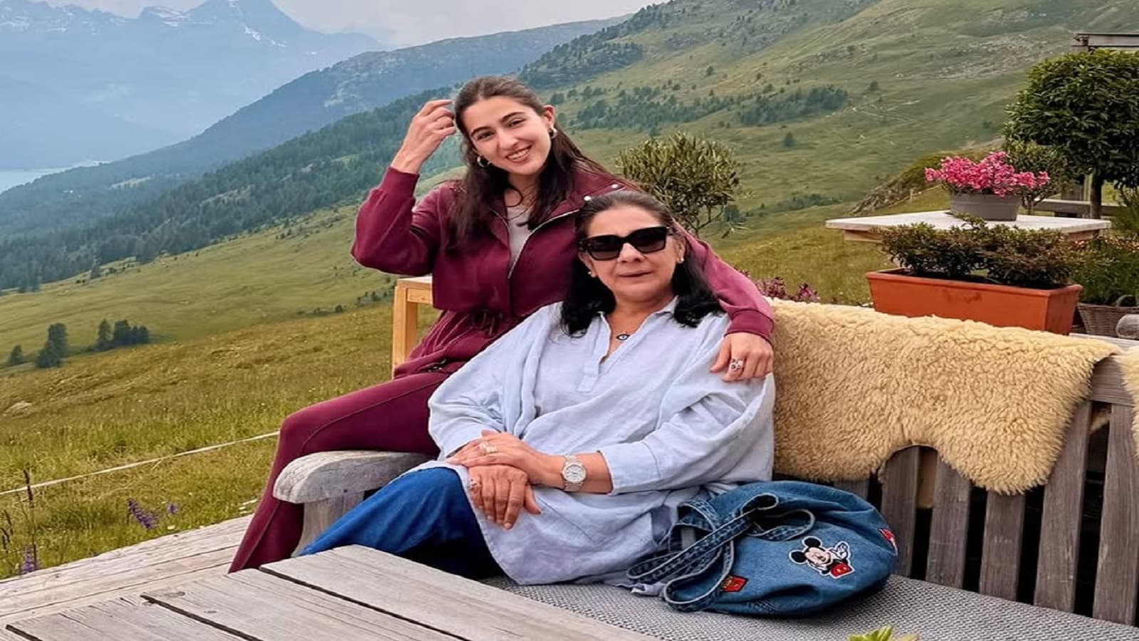 Sara Ali Khan Enjoys Switzerland Getaway With Mom Amrita Singh, Shares Scenic Glimpses