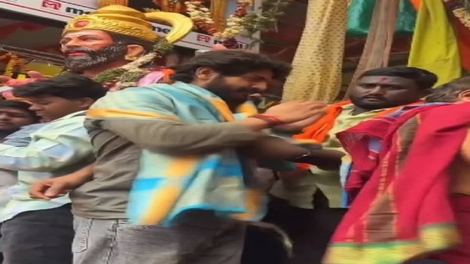 Anupama Parameswaran’s ‘Crazy Kalyanam’ Team Seeks Blessings at Khairatabad Ganesh Temple