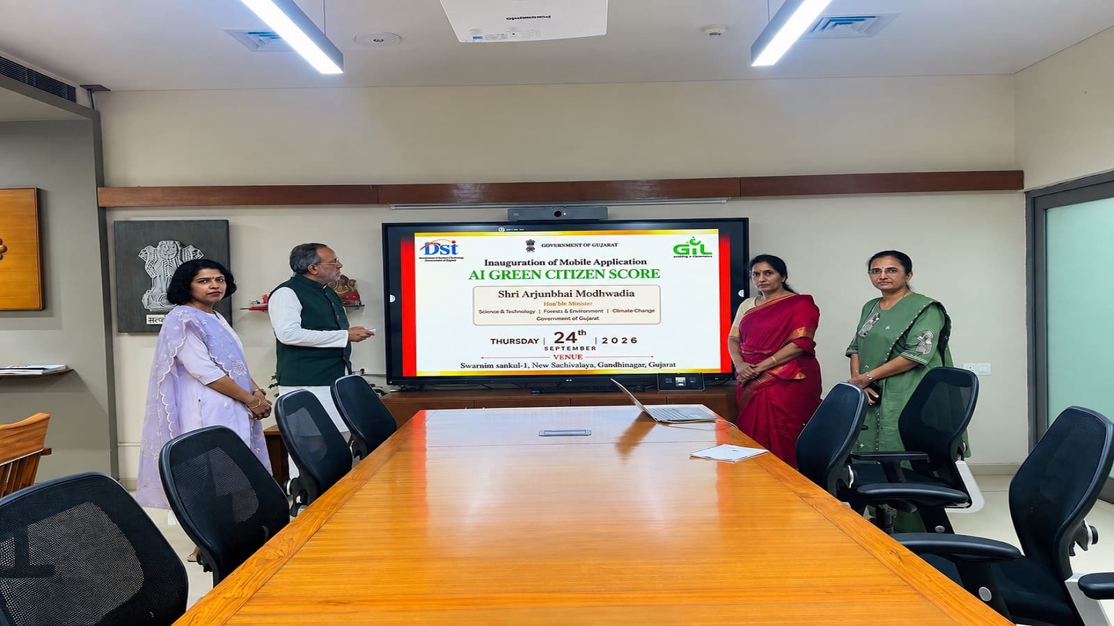 Gujarat launches AI app to track citizens’ green activities, award Green Points
