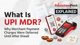 UPI QR code payment illustrating the proposed 0.4% Merchant Discount Rate on eligible transactions above ₹2,000, deferred until after Diwali 2026.
