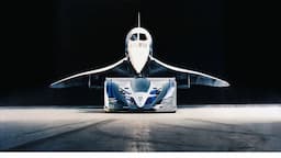 Atharva Lele’s Matra Aérospatiale F-WTSS futuristic racing car concept for the AGP Design Contest 2026.