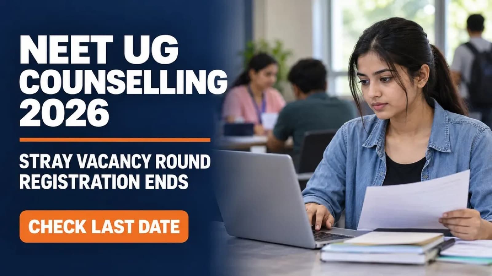 NEET UG 2026 stray vacancy round result and reported MBBS closing rank at AIR 11,90,352.