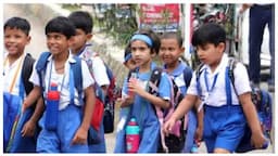 Representative image of a school building ahead of online classes announced in Chandauli during the Varanasi air show.