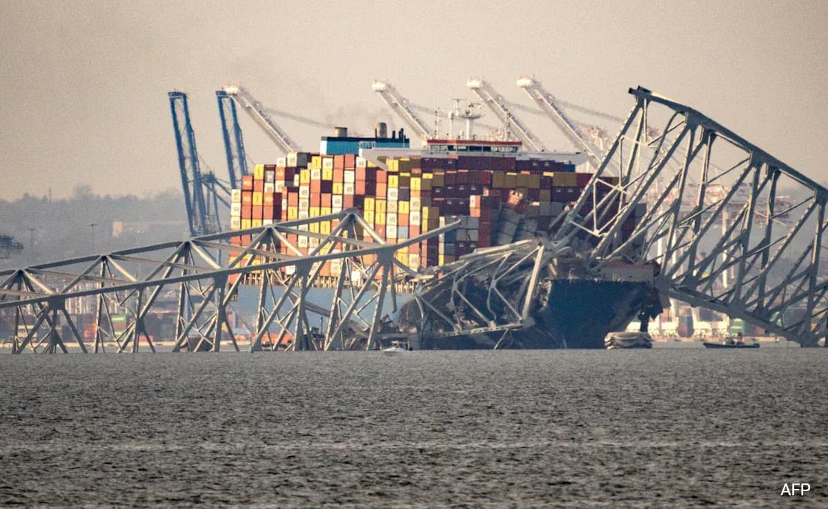 US bridge collapse: 6 missing workers presumed dead; Biden thanks Indian crew for prompt action