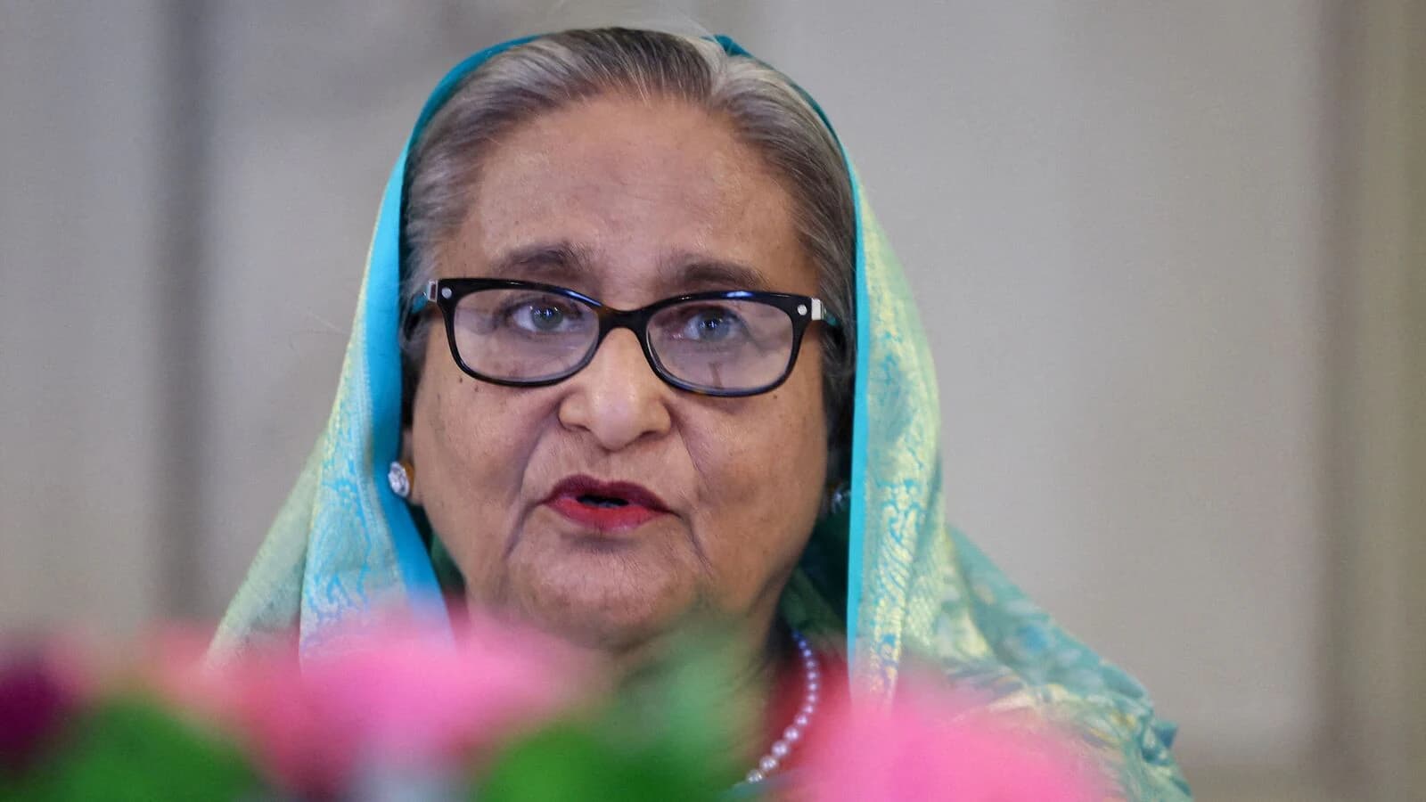 Former Bangladesh Prime Minister Sheikh Hasina.