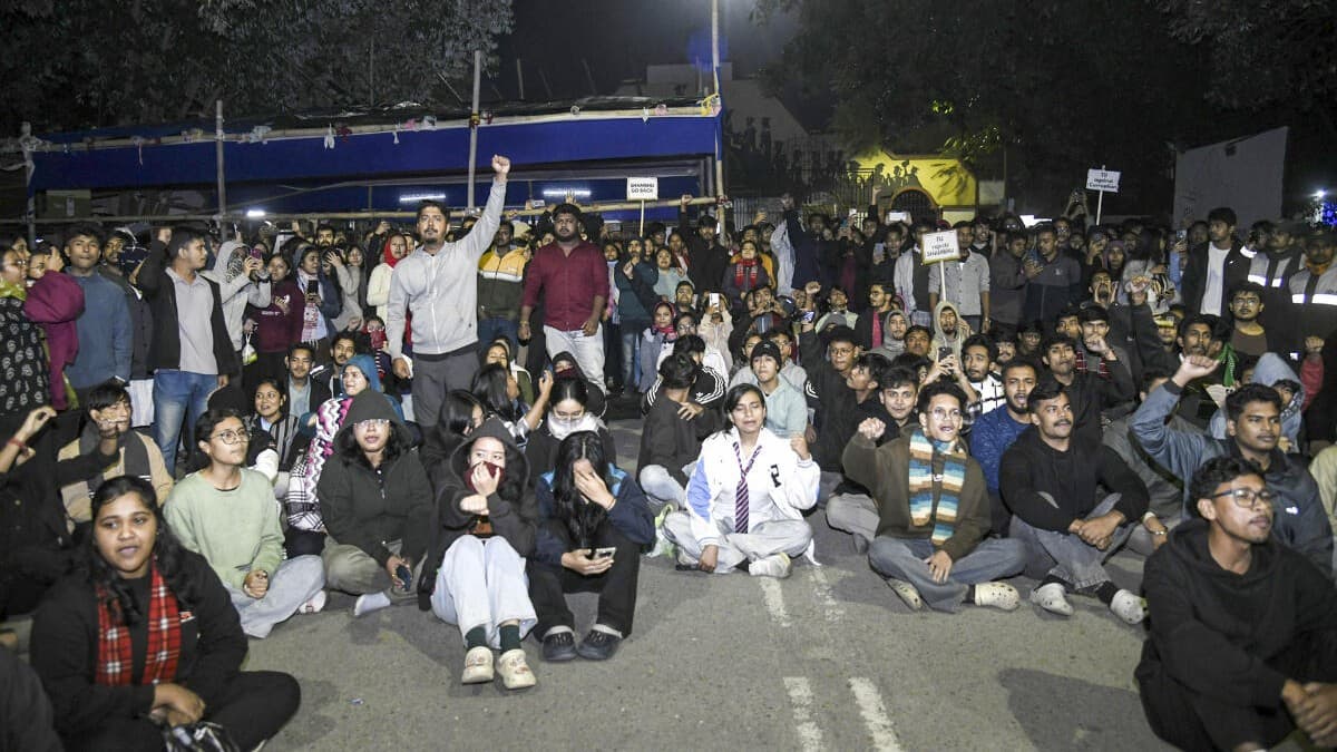 Protests intensify at Tezpur University as ministry team stopped at campus gate