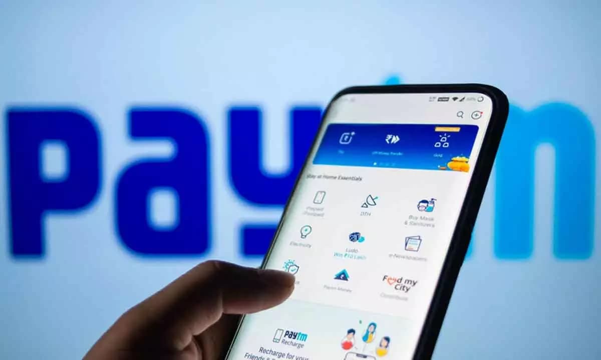 Paytm again touches upper circuit at Rs 428, rising by 5%