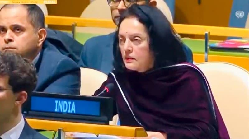 Ambassador Ruchira Kamboj says India deeply troubled by the ongoing conflict in Gaza