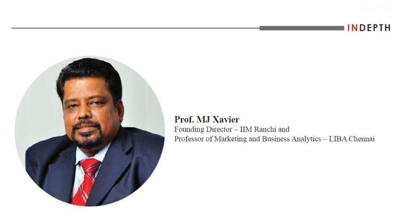 Thrust on Online Education by the Government of India – A Critique: Prof. MJ Xavier Founding Director of IIM Ranchi Professor of Marketing and Business Analytics with LIBA, Chennai