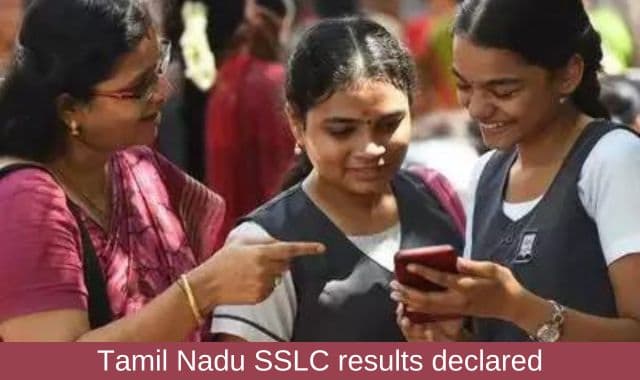 Tamil Nadu SSLC 10th Result declared, total pass percentage at 91.55%