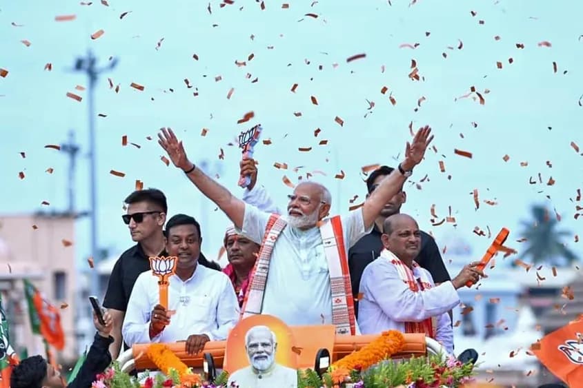 Exit polls 2024 showing another victory of BJP led NDA