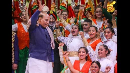 Defense Minister Rajnath Singh