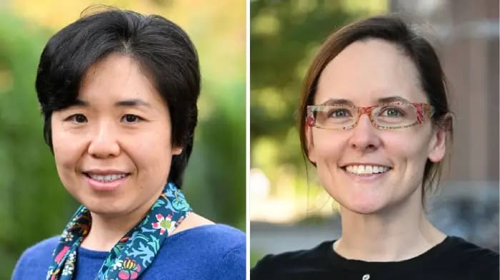 Xinning Zhang and Ashley Maloney