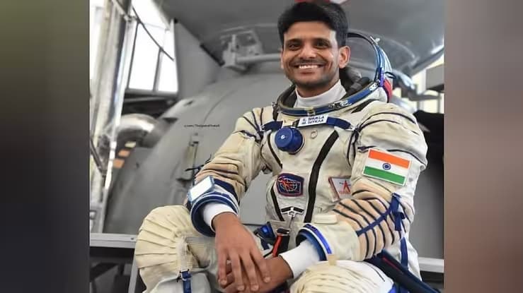 astronaut Shubhanshu Shukla