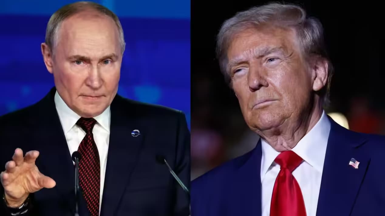 Russian President Vladimir Putin and US President Doanld Trump