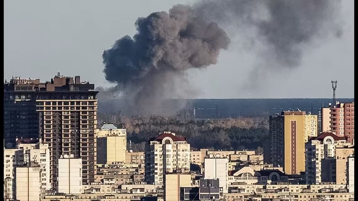 Kyiv reels under a brutal overnight attack