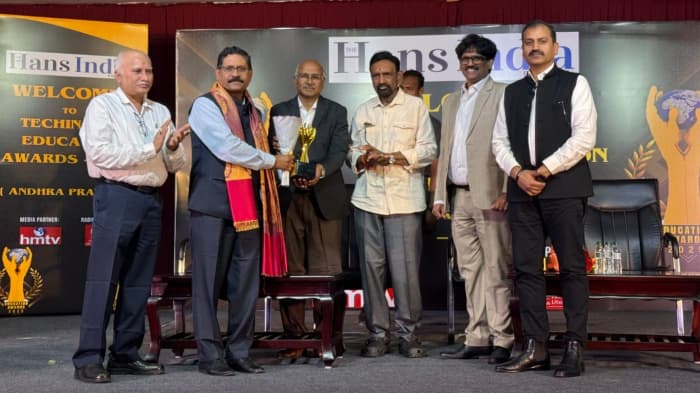 SRM AP Bags Multiple Recognitions at The Hans India Technical Education Awards-2025
