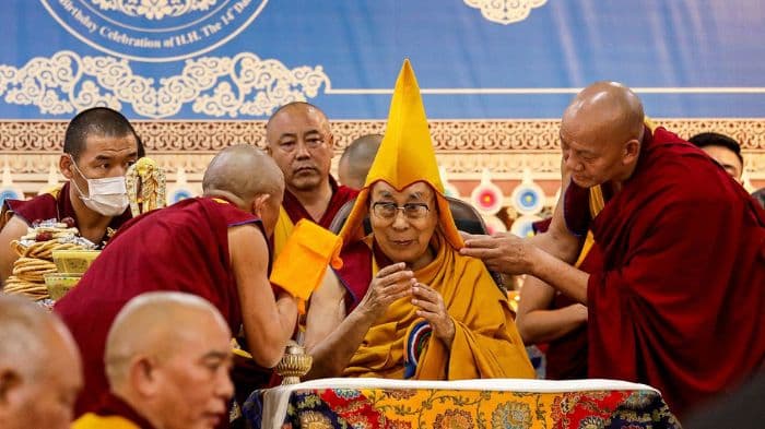 At 90 Dalai Lama vows long life, says China can’t decide his successor