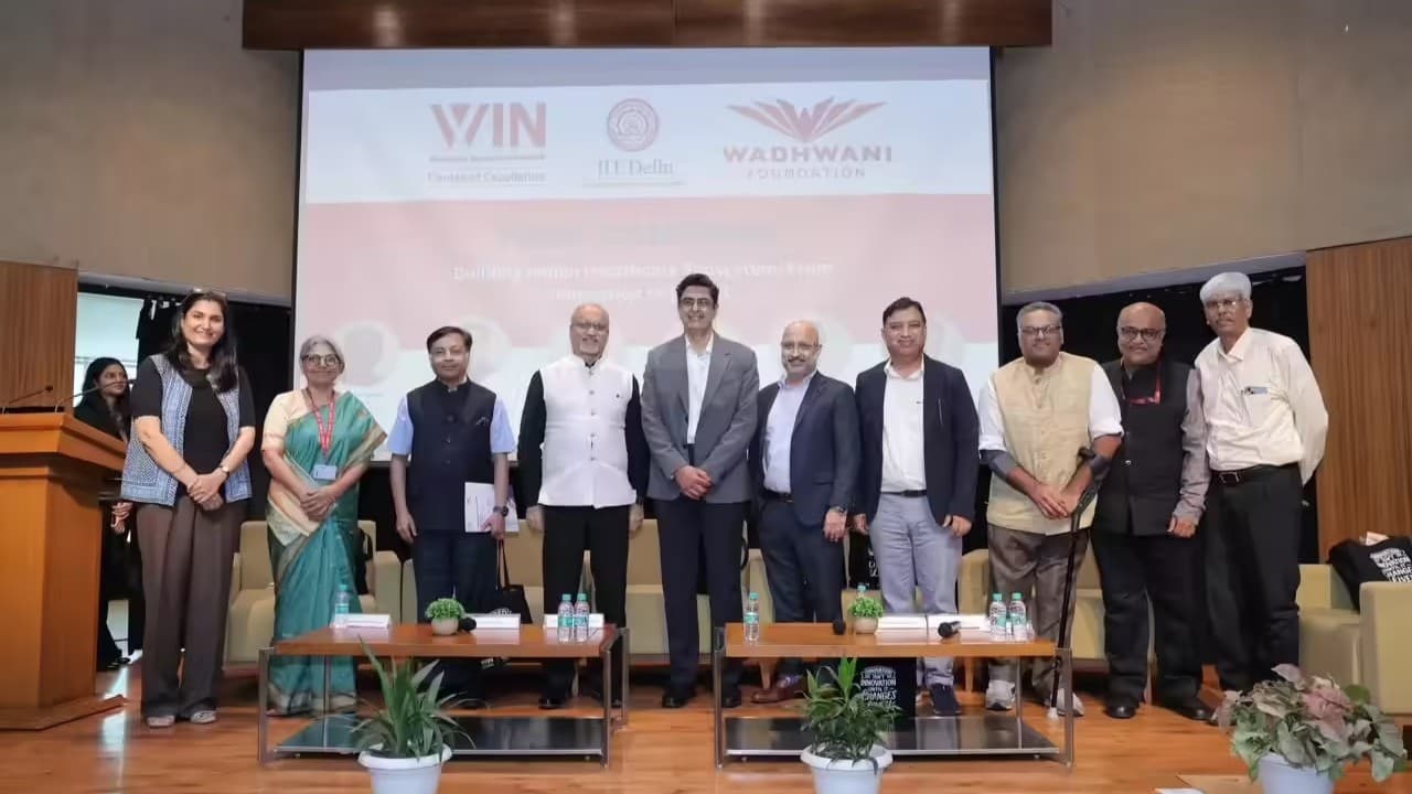 IIT Delhi, Wadhwani Foundation launch healthcare innovation center