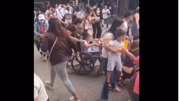 A powerful 7.6-magnitude earthquake