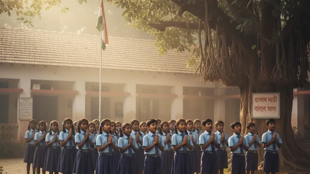 West Bengal schools to start the day with state song ‘Banglar Mati, Banglar Jal’